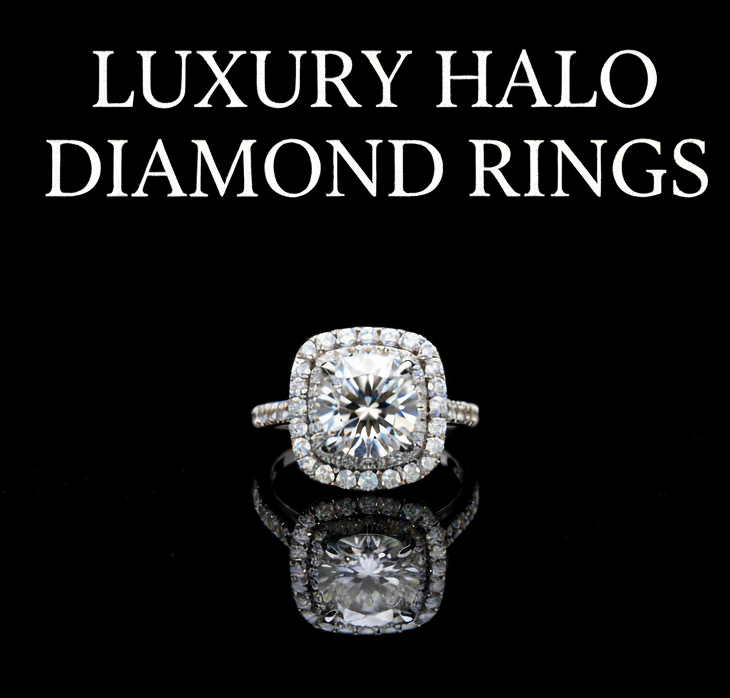 Luxury diamond haro rings