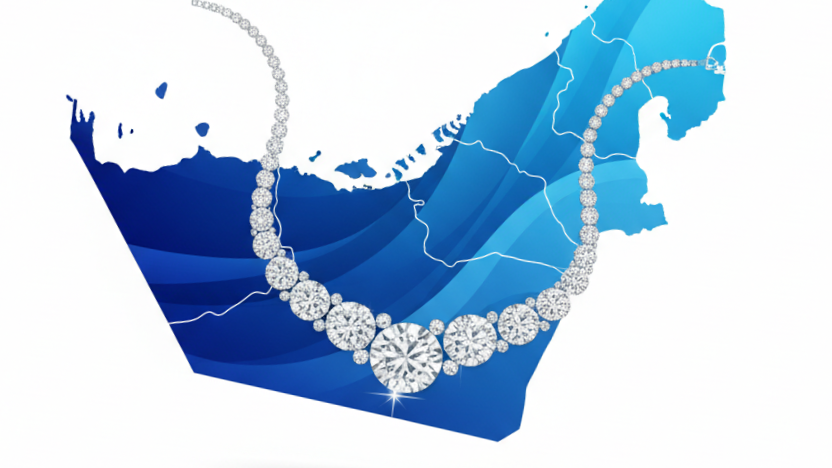 Diamond necklace manufacture