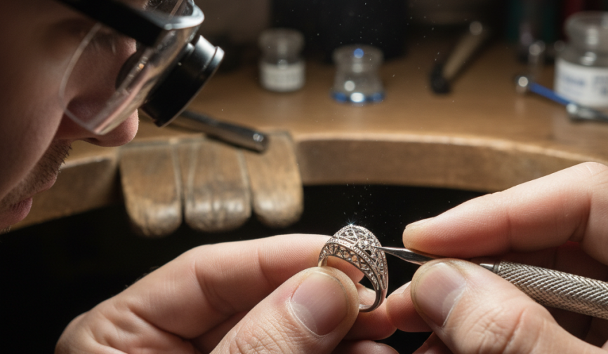 Diamond jewellery manufacturing