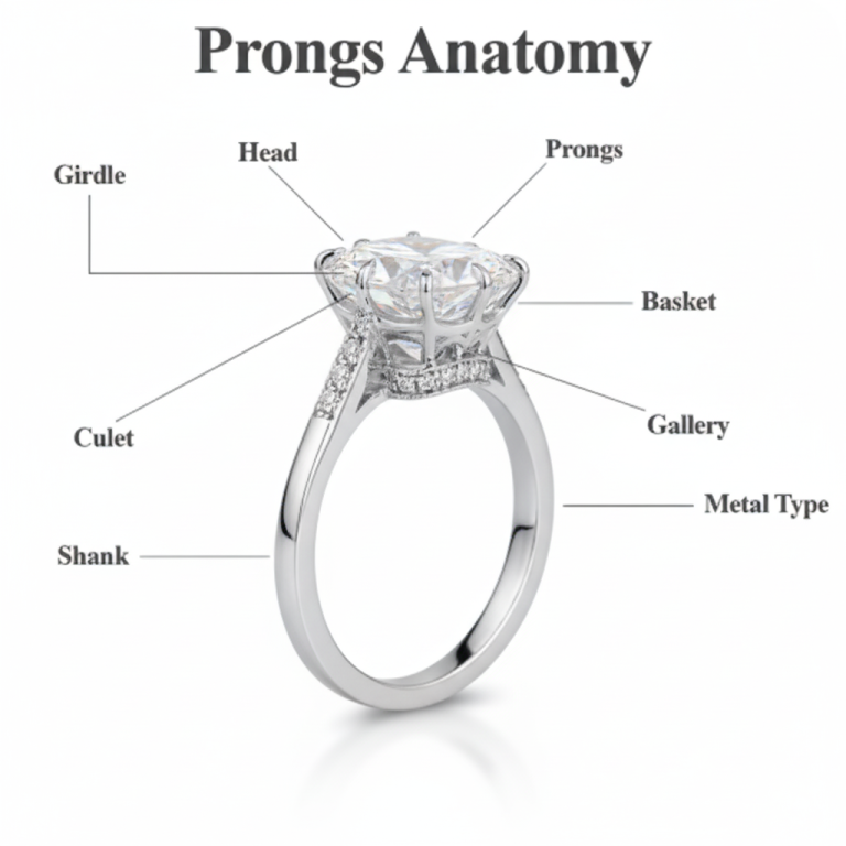 Prong setting