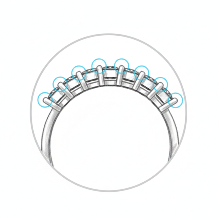 Shared prong setting