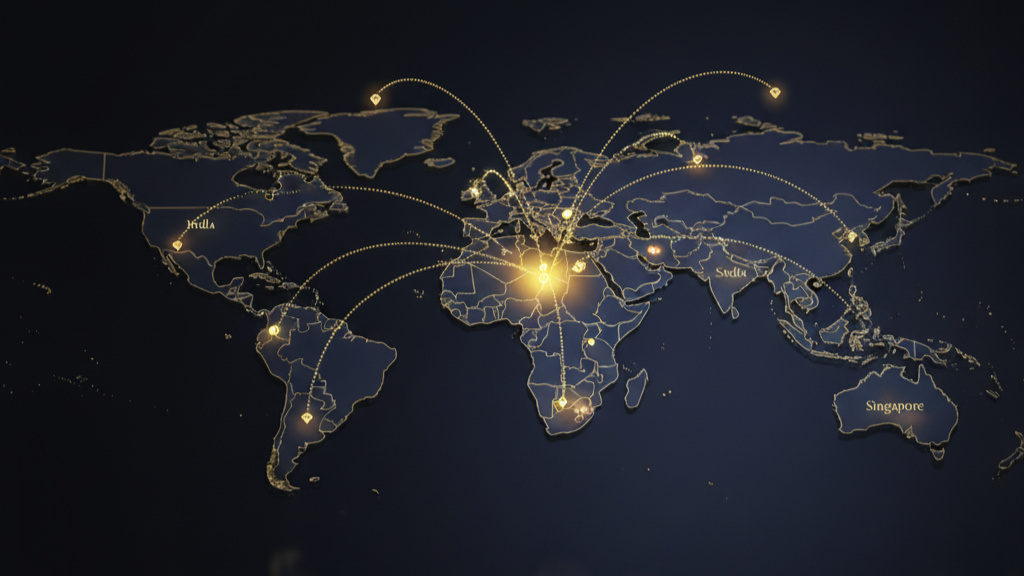 Diamond jewellery market