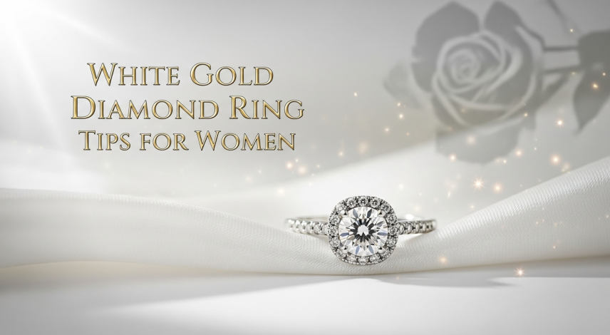 White Gold Diamond Ring Tips for Women