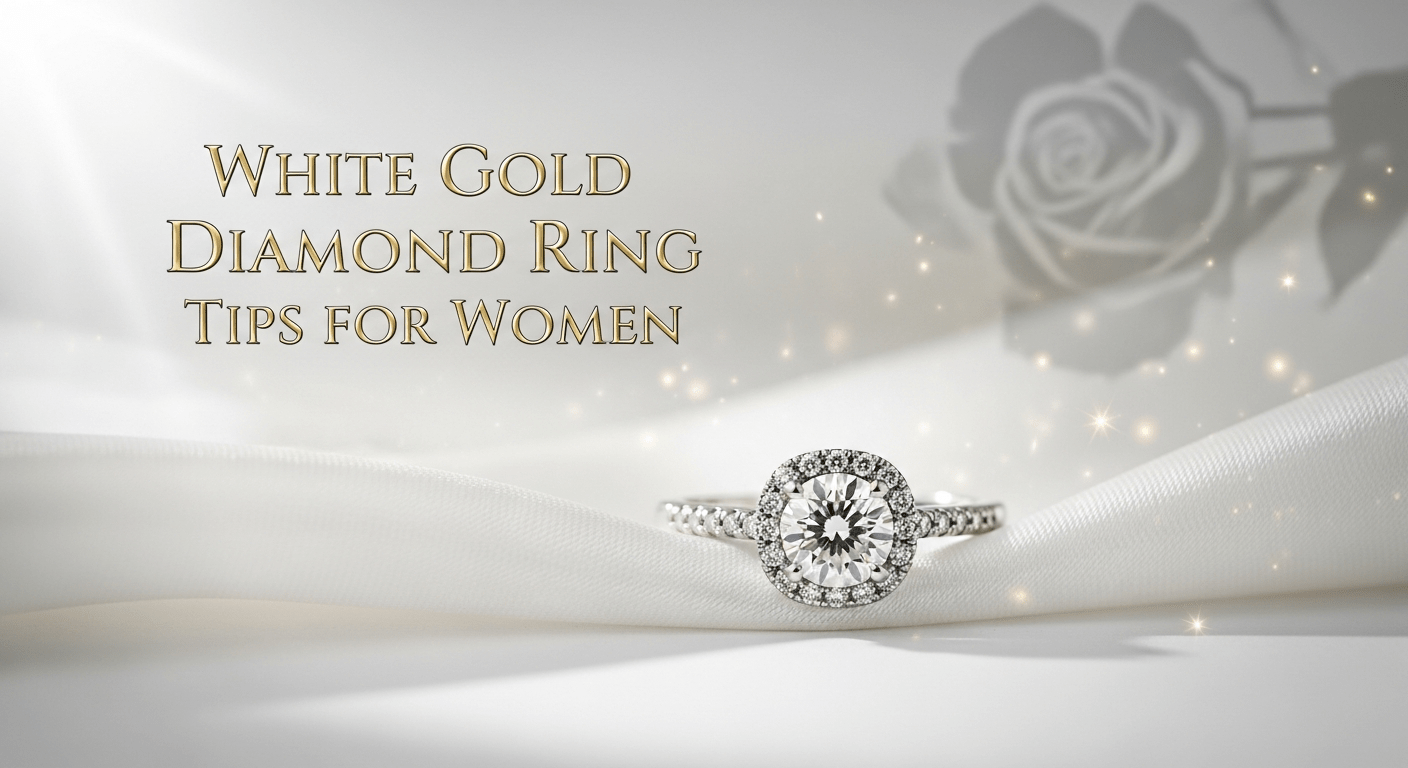 White Gold Diamond Ring Tips for Women