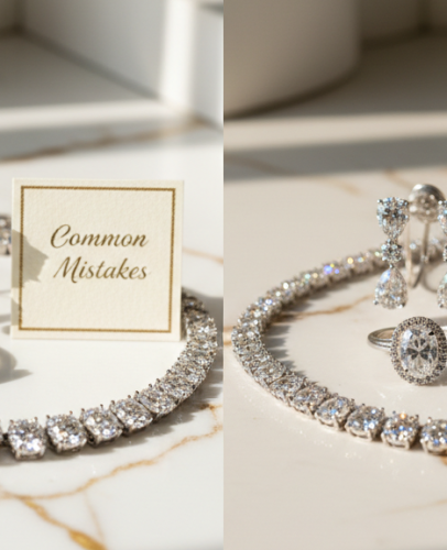 bridal diamond jewellery set