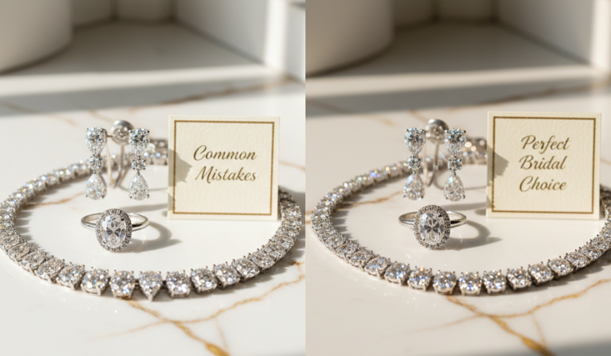 bridal diamond jewellery set