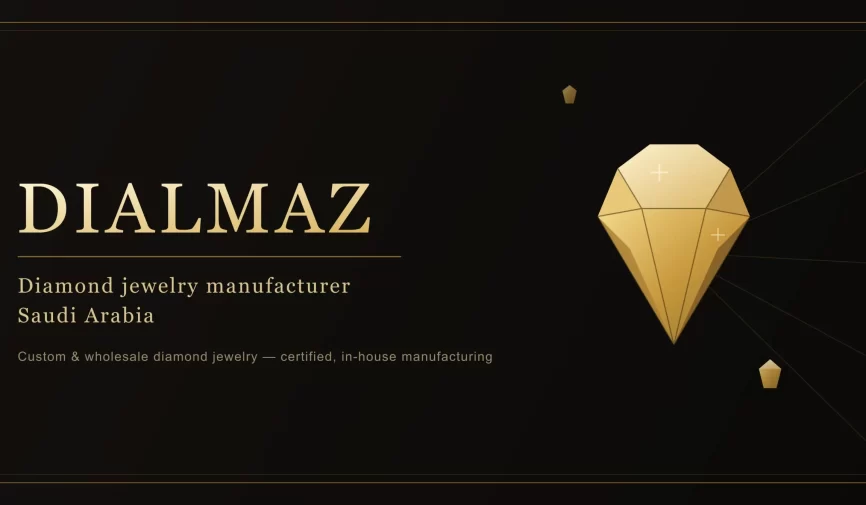Dialmaz diamond jewelry manufacturer in Saudi Arabia — custom and wholesale diamond jewelry manufacturing
