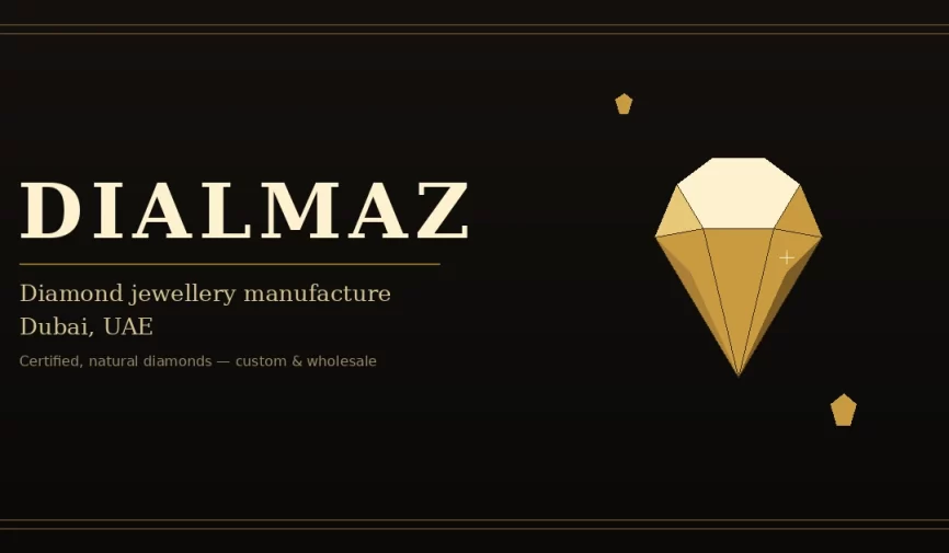 Dialmaz diamond jewellery manufacturer in UAE — certified natural diamonds across all seven emirates