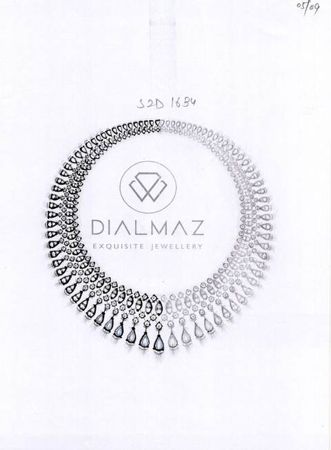 Dialmaz jewellery sketch 77