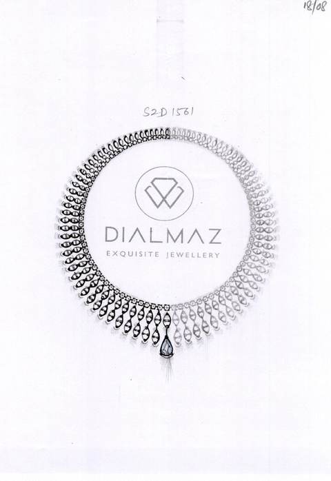 Dialmaz jewellery sketch 83