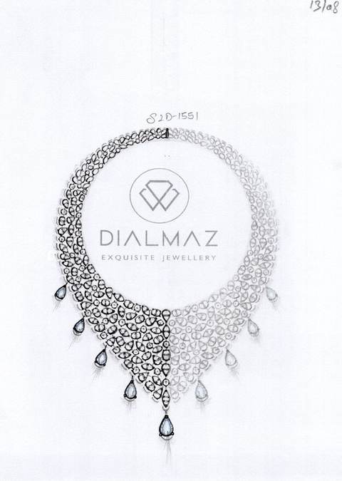 Dialmaz jewellery sketch 94