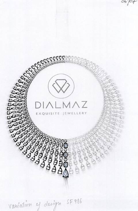 Dialmaz jewellery sketch 97