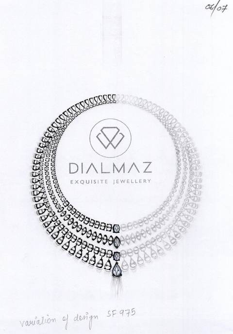 Dialmaz jewellery sketch 98