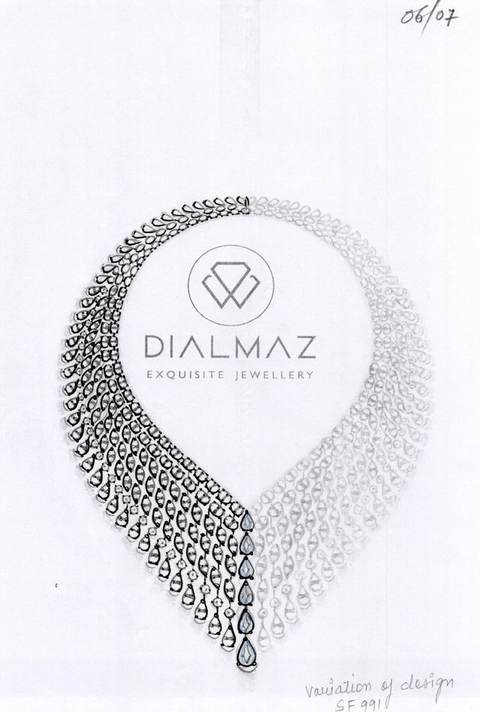 Dialmaz jewellery sketch 100