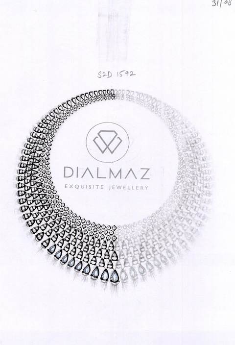 Dialmaz jewellery sketch 101