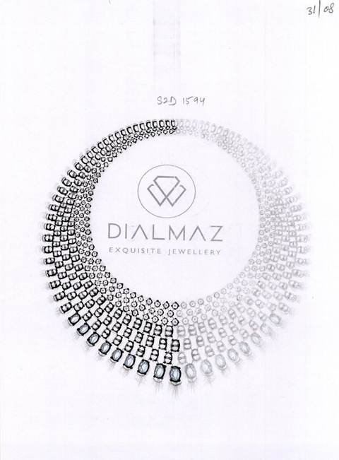 Dialmaz jewellery sketch 103
