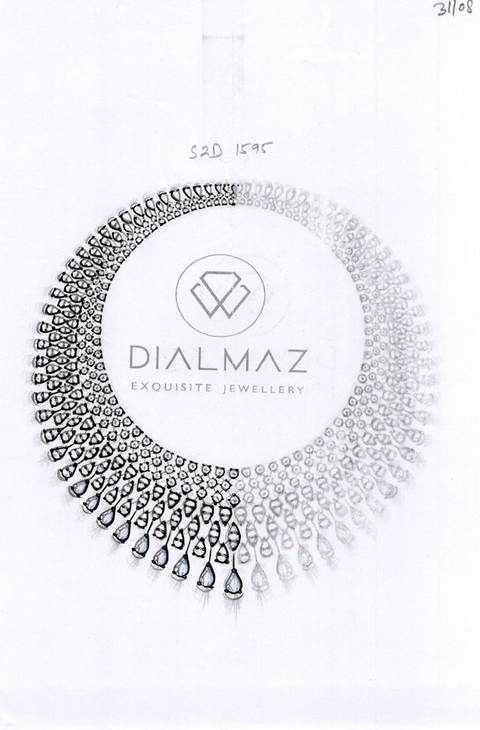 Dialmaz jewellery sketch 104