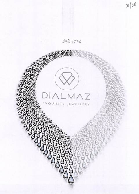 Dialmaz jewellery sketch 105